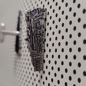 Locomotive Cufflinks P & LE Railroad Vintage Silver